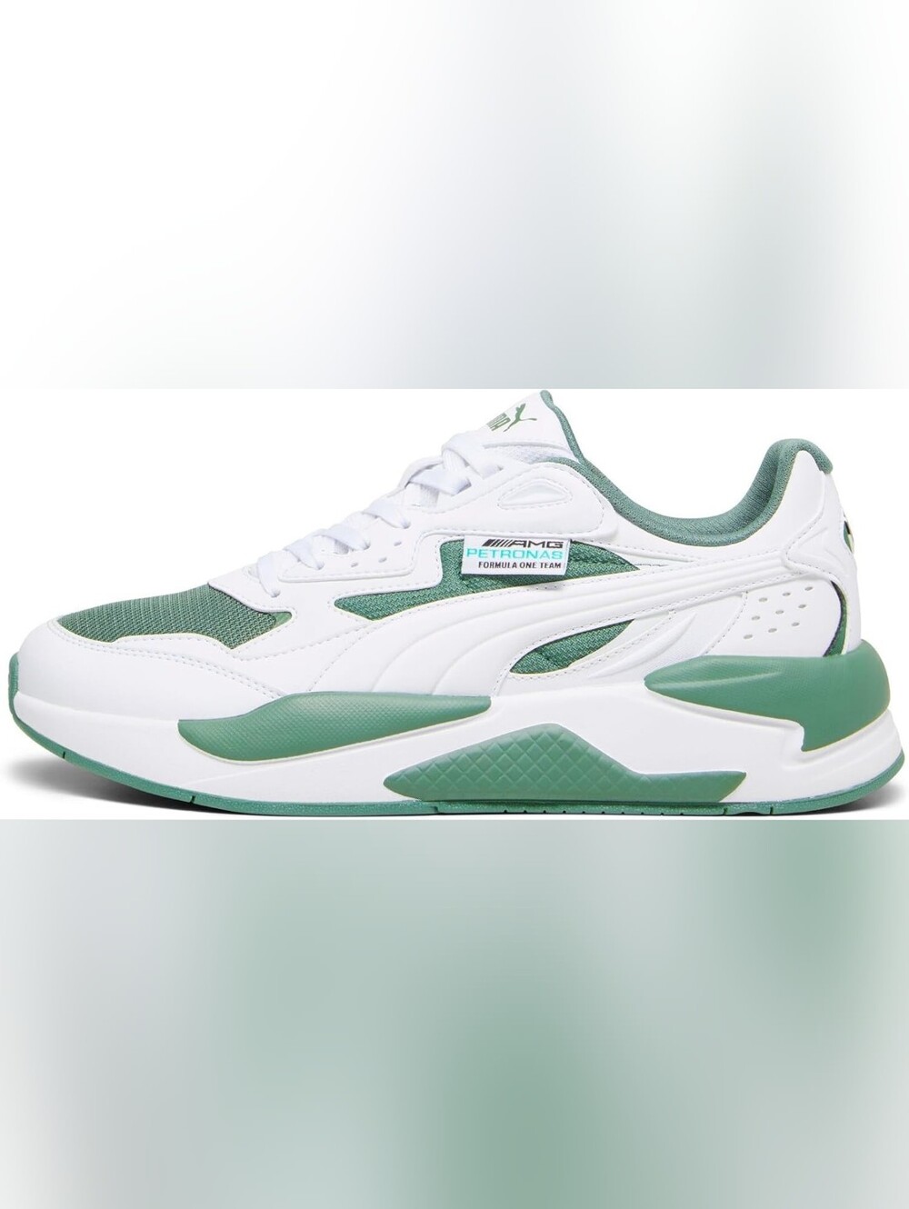 PUMA x AMG Petronas White & Green Sneakers